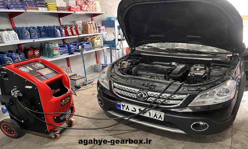 تعویض روغن گیربکس اتوماتیک